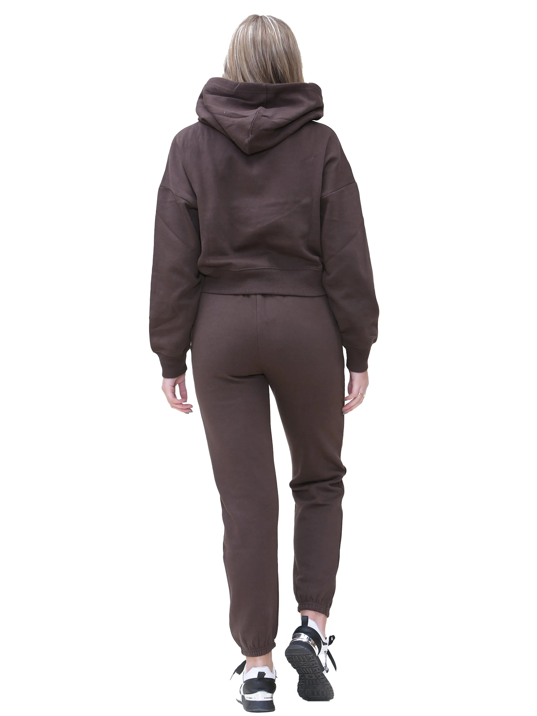 Enzo | Womens Cropped Hoodie Tracksuit