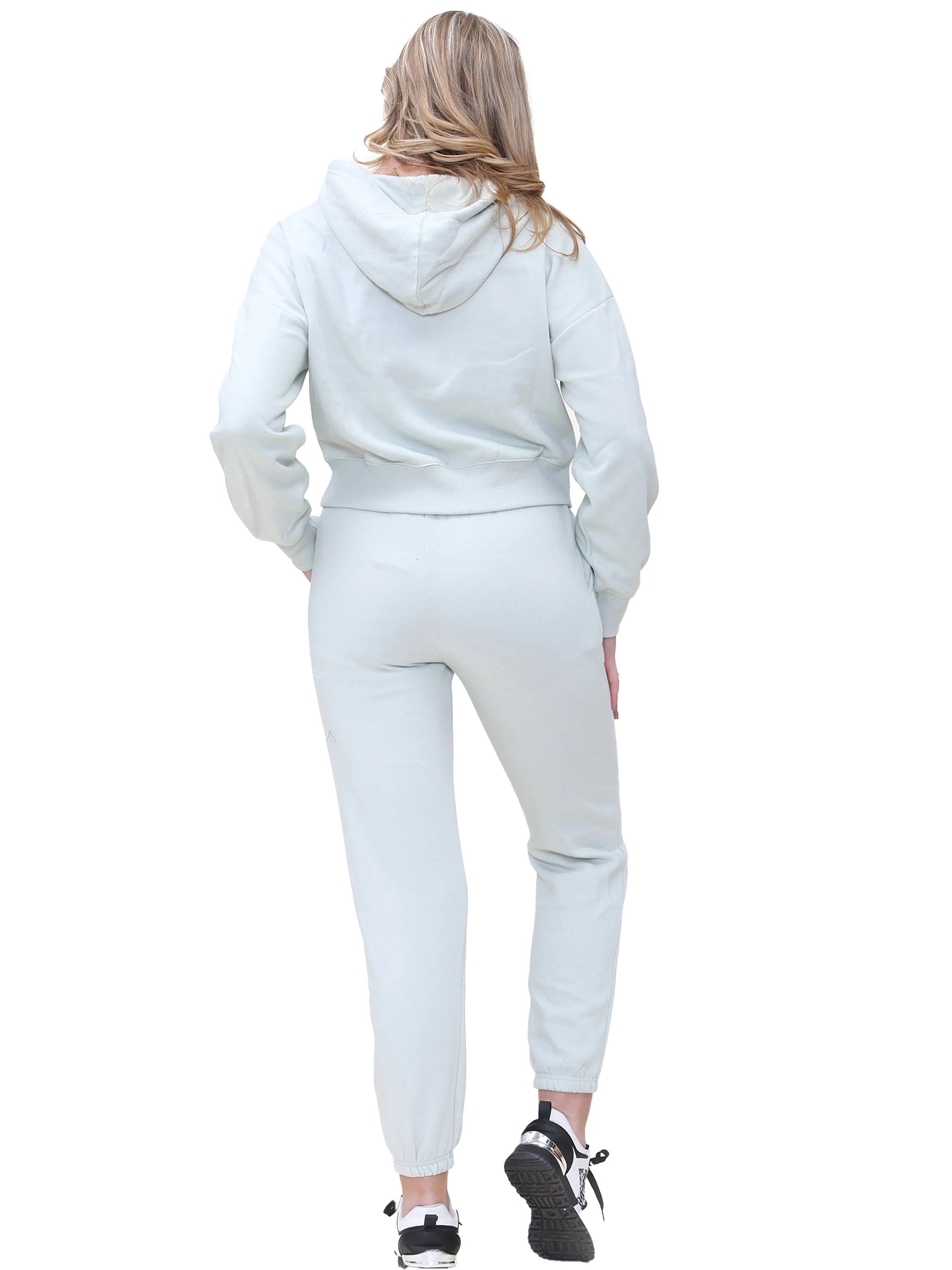 Enzo | Womens Cropped Hoodie Tracksuit