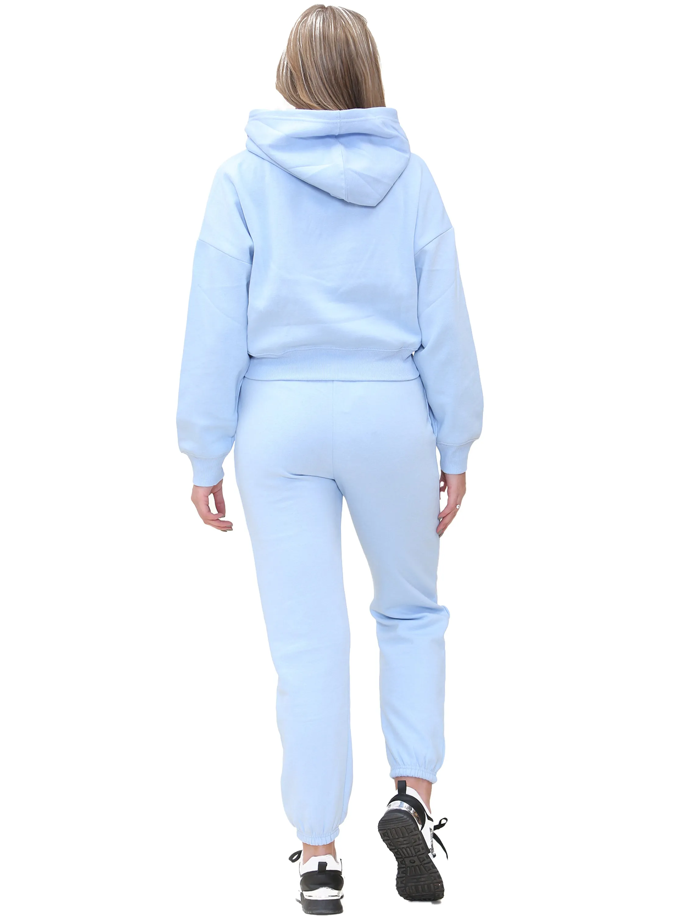 Enzo | Womens Cropped Hoodie Tracksuit