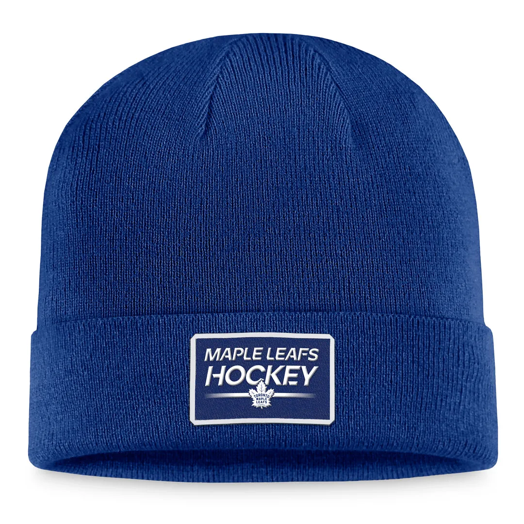 Fanatics Men's NHL Toronto Maple Leafs 2023 AP Cuffed Knit Toque