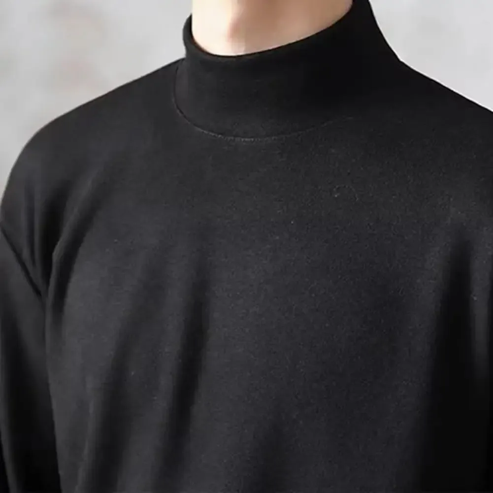 Funki Buys | Sweaters | Men's Thin Lightweight Mock Turtleneck