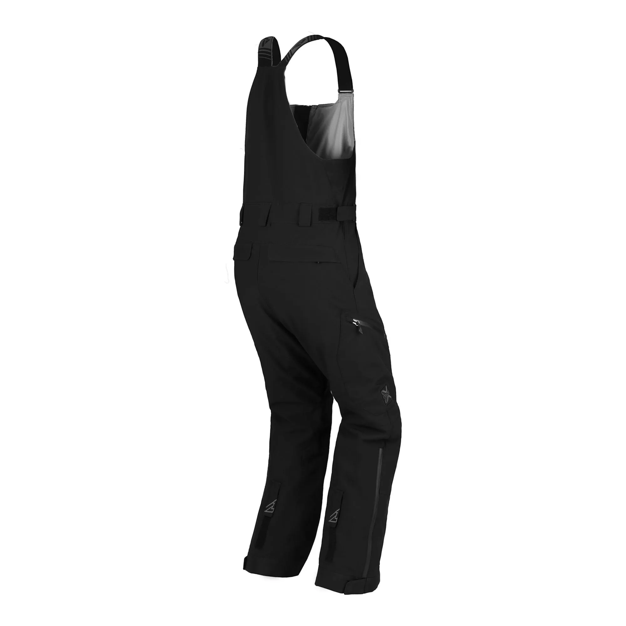 FXR  Ridge Lite Snowmobile Bibs ACMT Omni Stretch Uninsulated Black Snow Pants