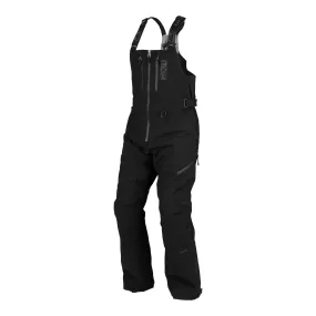 FXR  Ridge Lite Snowmobile Bibs ACMT Omni Stretch Uninsulated Black Snow Pants