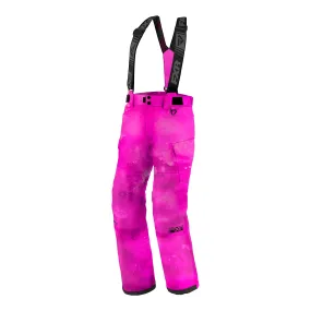 FXR Youth Kicker Snowmobile Pants Pink Ink