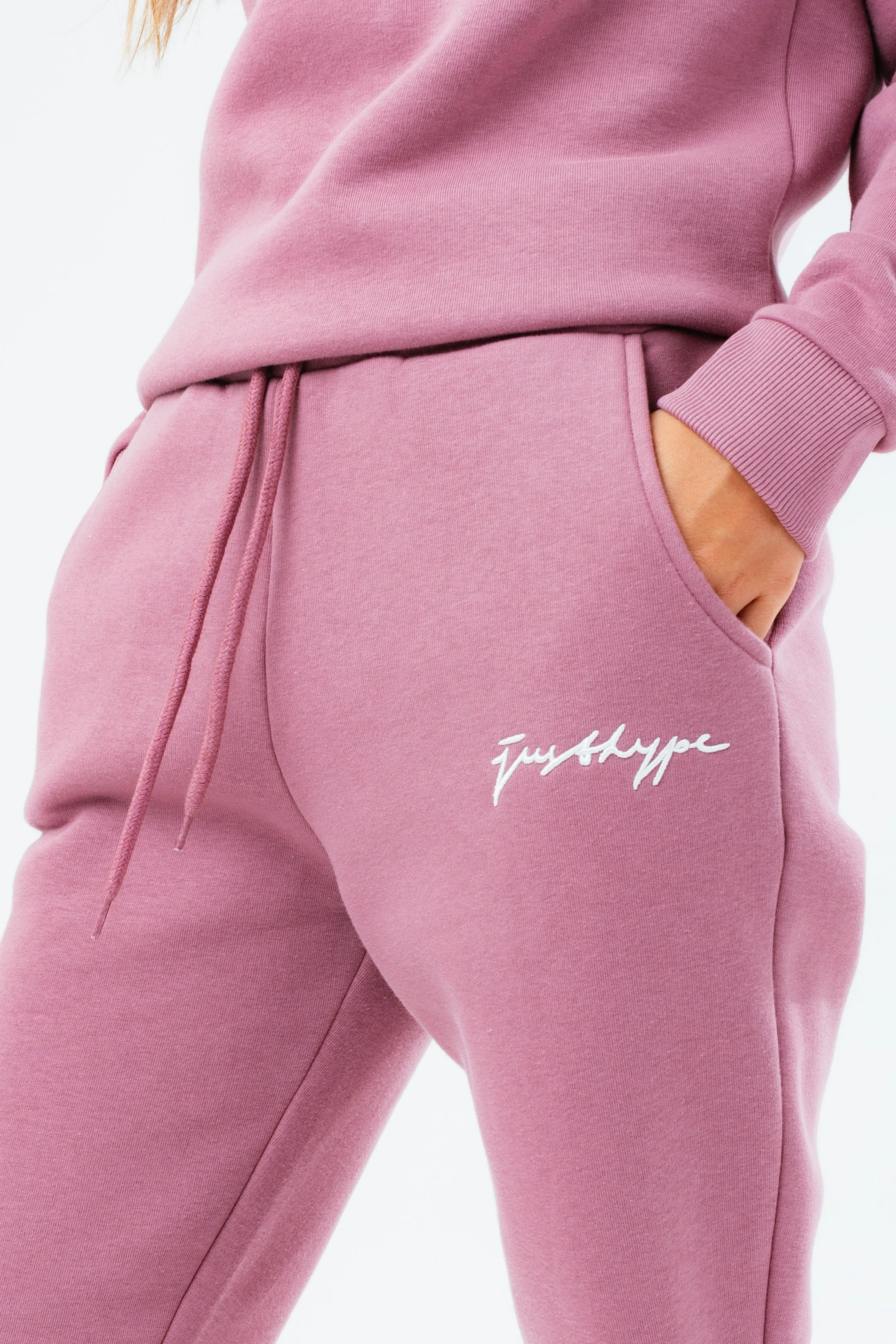 Hype Dusty Berry Scribble Women'S Joggers