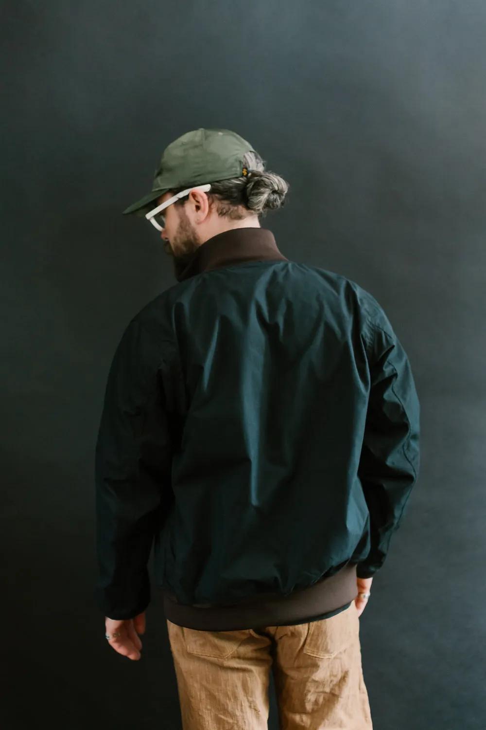 IHJ-130-BLK-NP - Reversible Tanker Jacket - Black