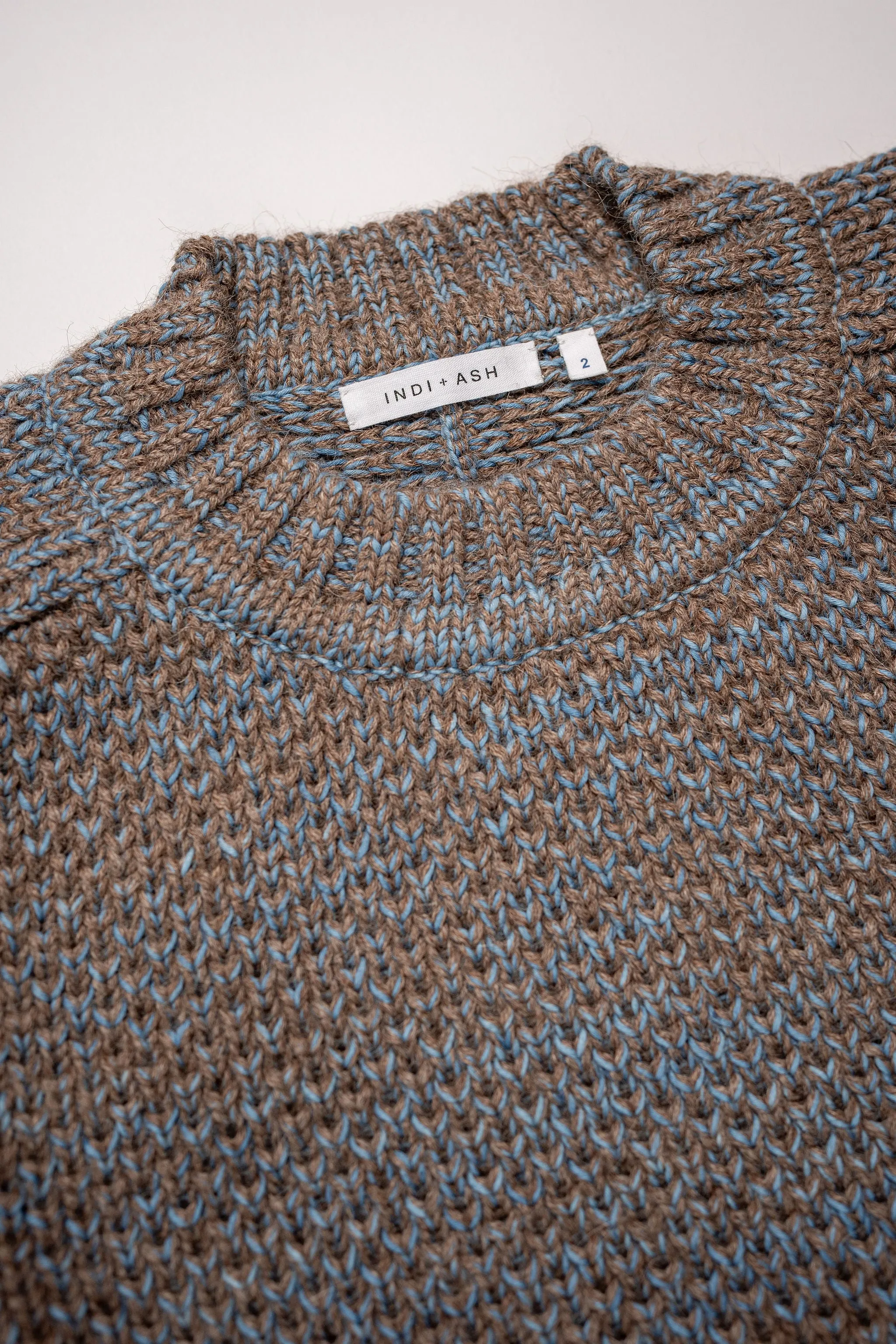 Indi   Ash Spencer Thermal - Brown/Med Indigo