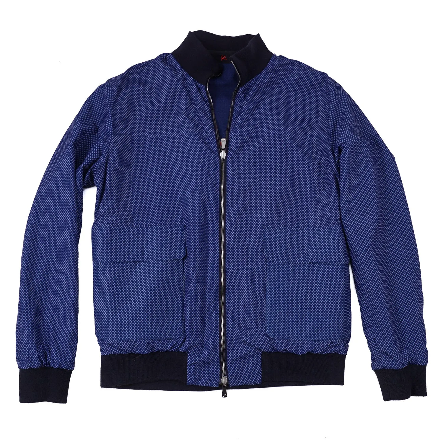 Isaia Reversible Wool Bomber Jacket