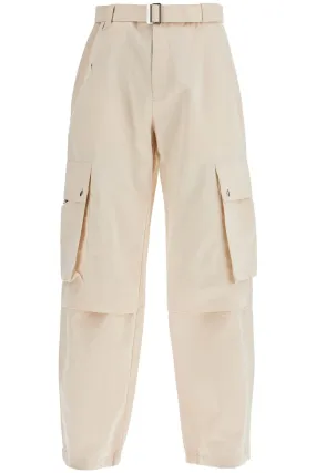 Jacquemus cargo gabardine trousers in eight