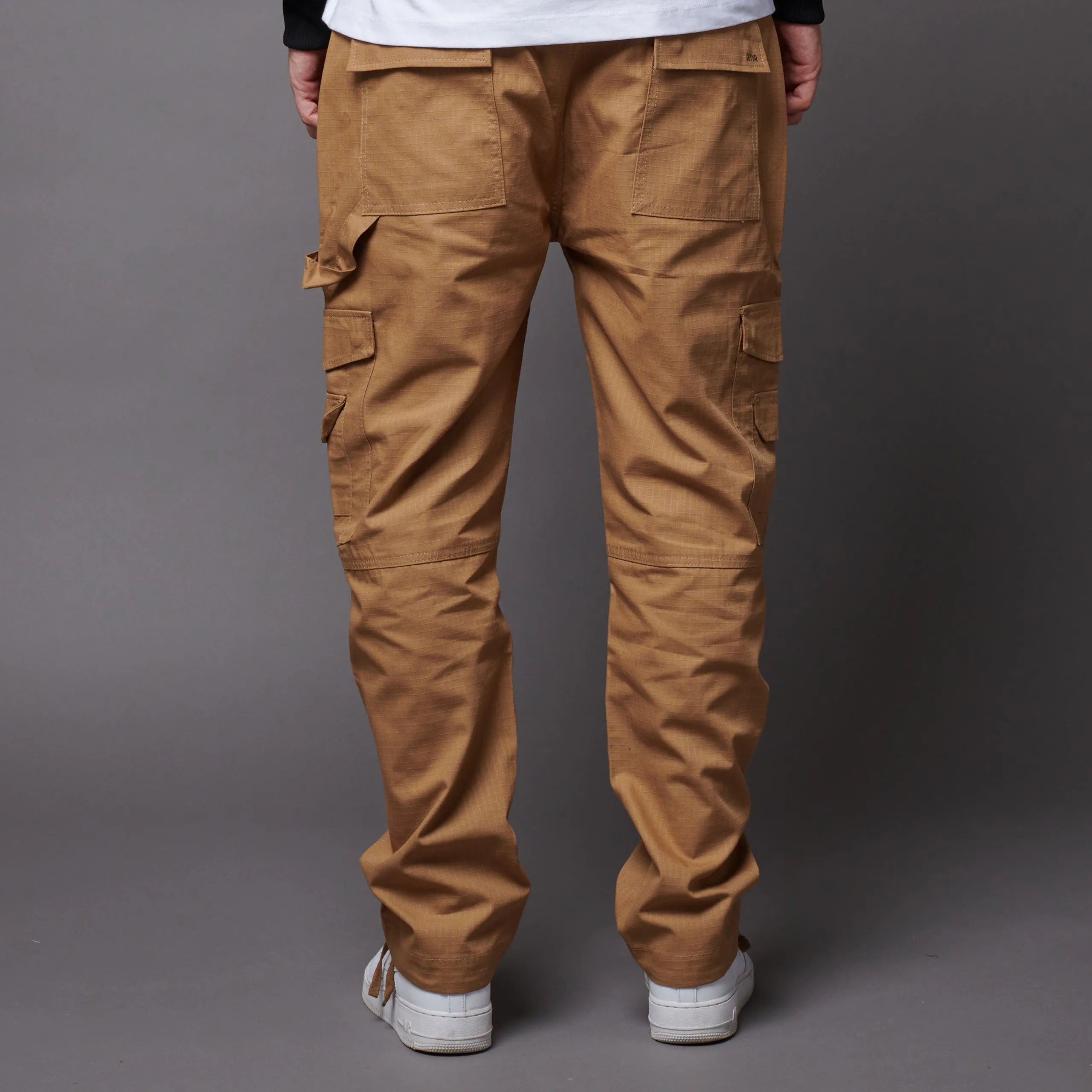 Laced Cargo Baggy Ripstop Beige