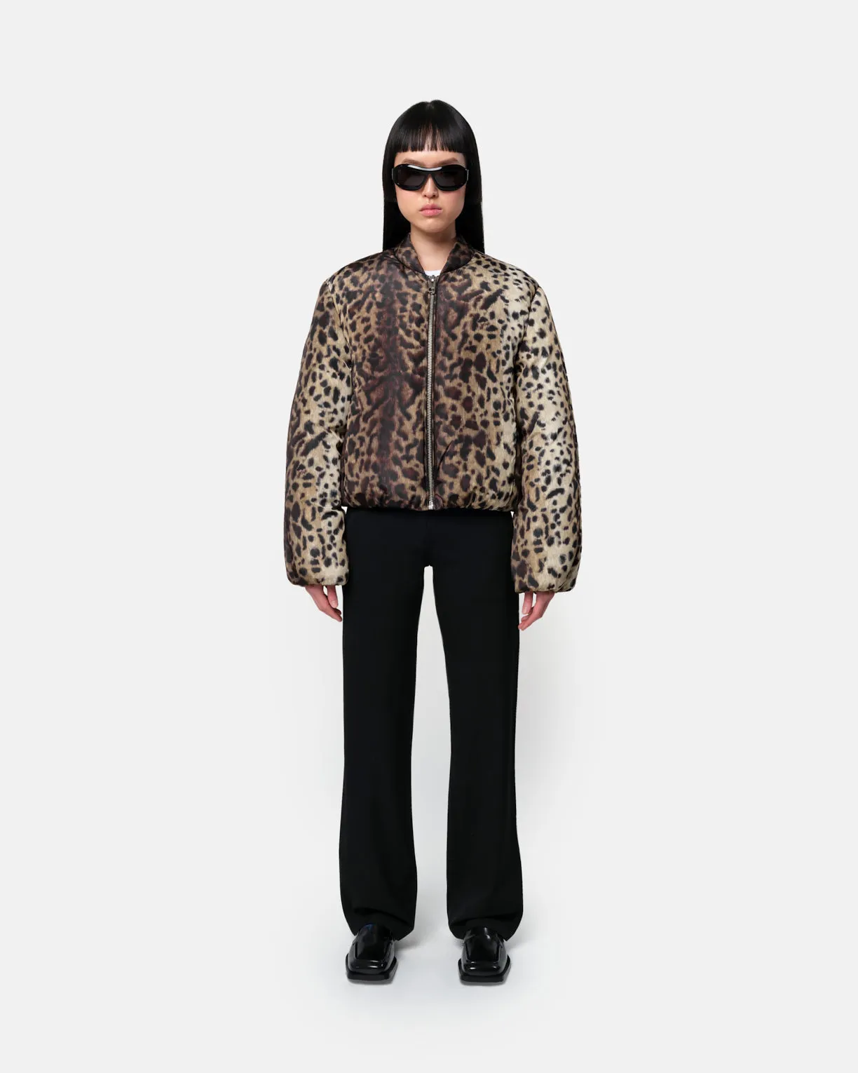 Leni Bomber Jacket Leopard