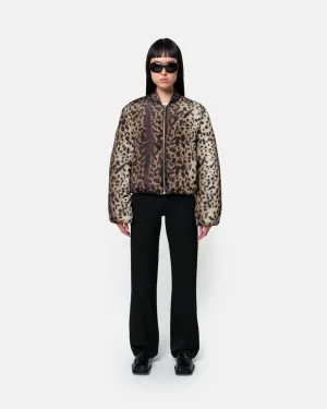 Leni Bomber Jacket Leopard