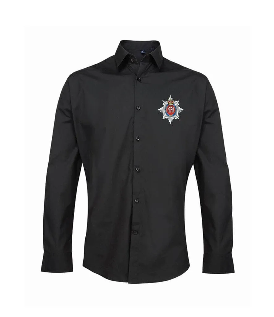 London Guards Embroidered Long Sleeve Oxford Shirt