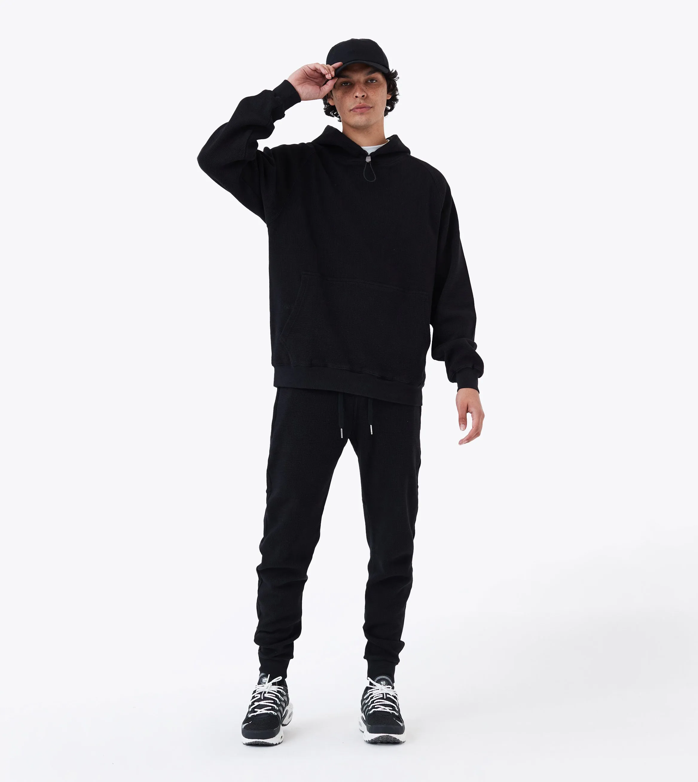 Lowgo Thermal Hood Sweat Black