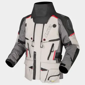 LS2 Apollo Textile Jacket Grey / Black / Red