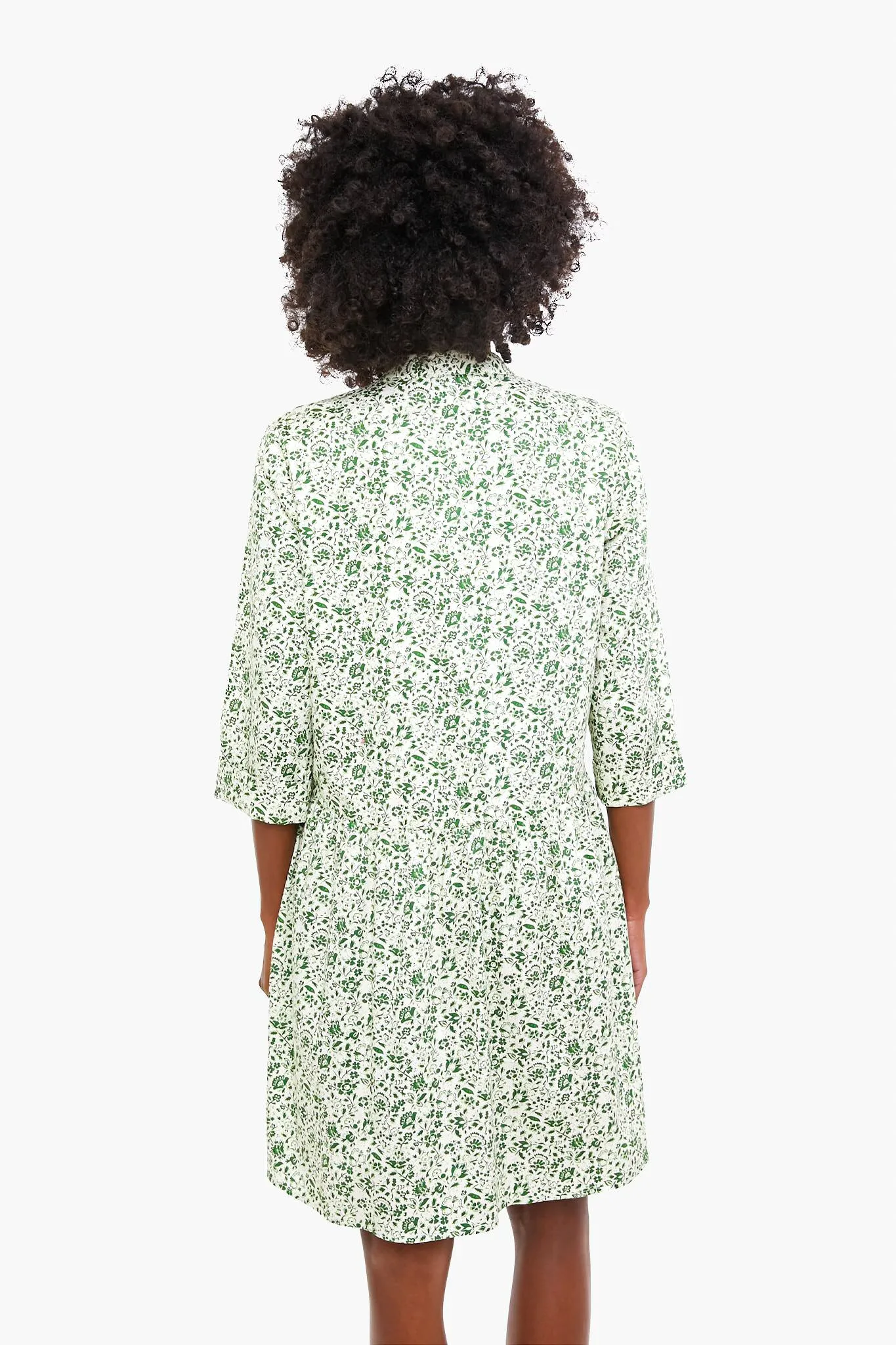 Meadow Ditsy Royal Shirt Dress