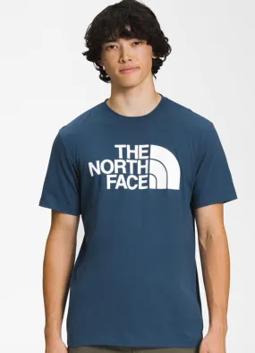 Men's SS Half Dome Tee in Shady Blue/TNF White by The North Face