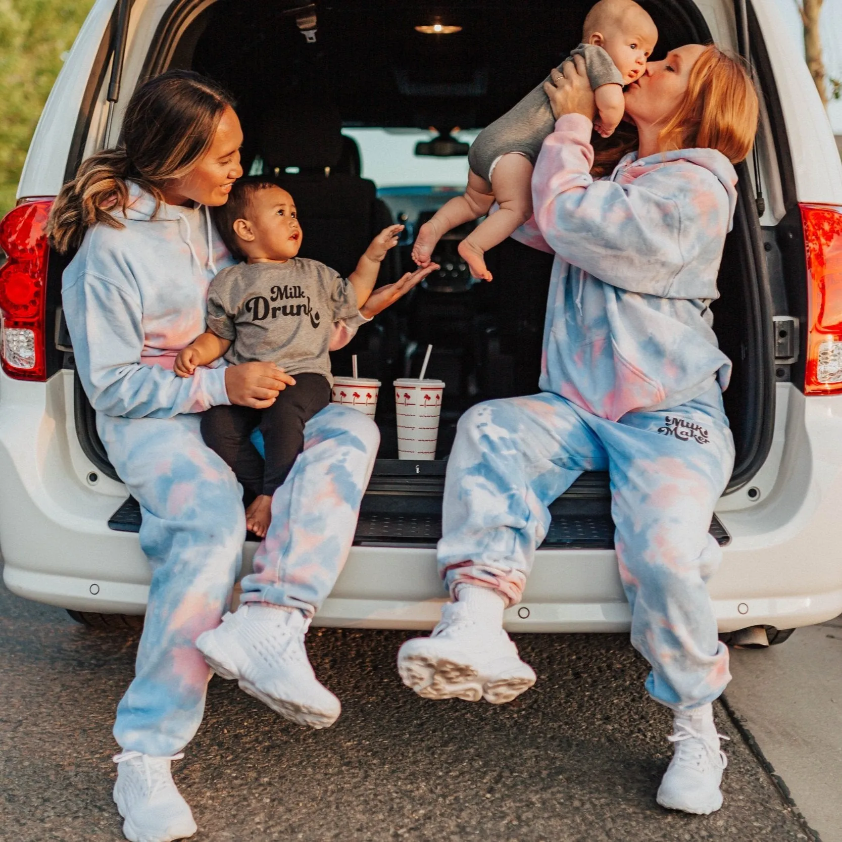 Milk Maker Cotton Candy Tie Dye Jogger