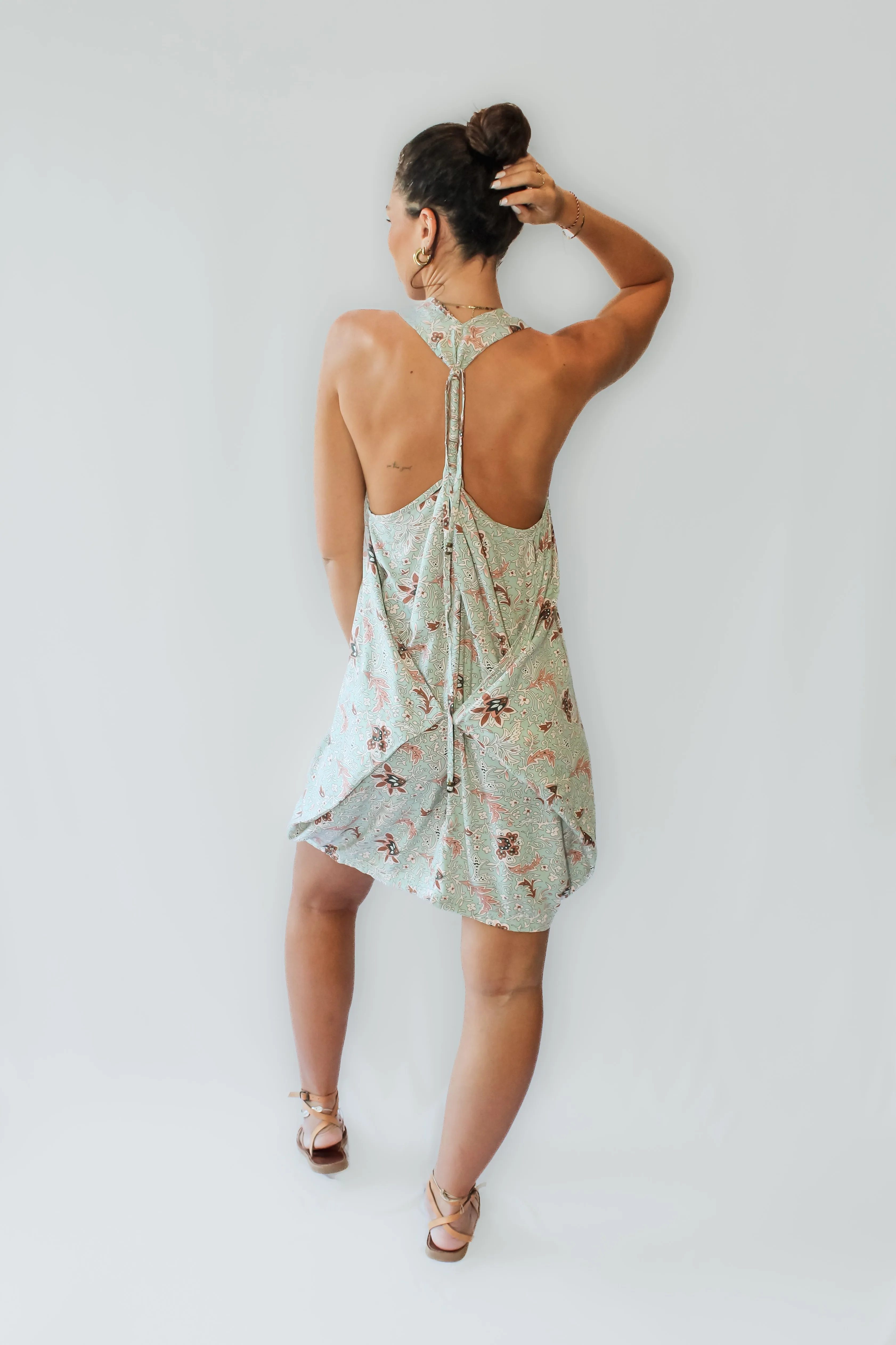 Mini Wingdress - soft turquoise