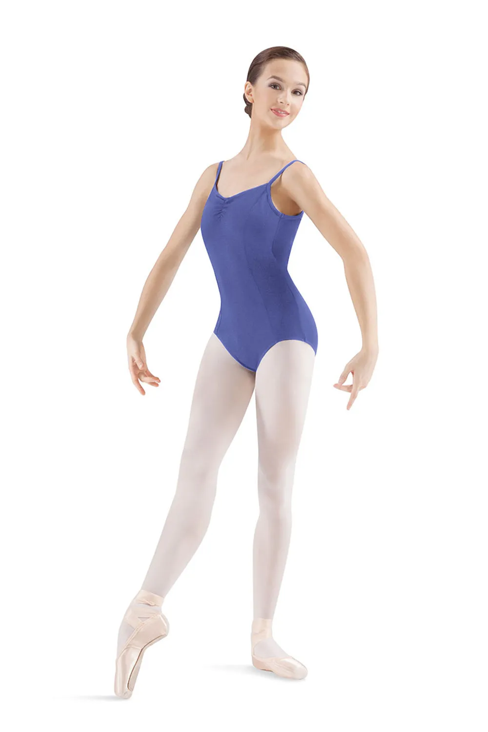 MIRELLA M210LD PINCH SEAM CAMISOLE LEOTARD