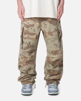 MNML Ultra Baggy Cargo Pants Desert Camo