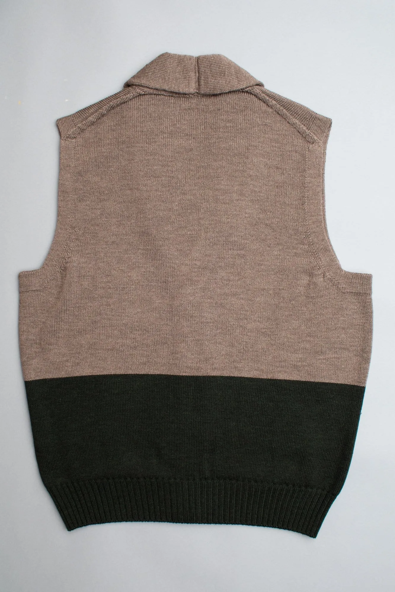 Nikki Shawl Collar Merino Sweater Vest