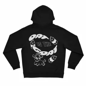 Oat Is The Goat Organic Hoodie - Black