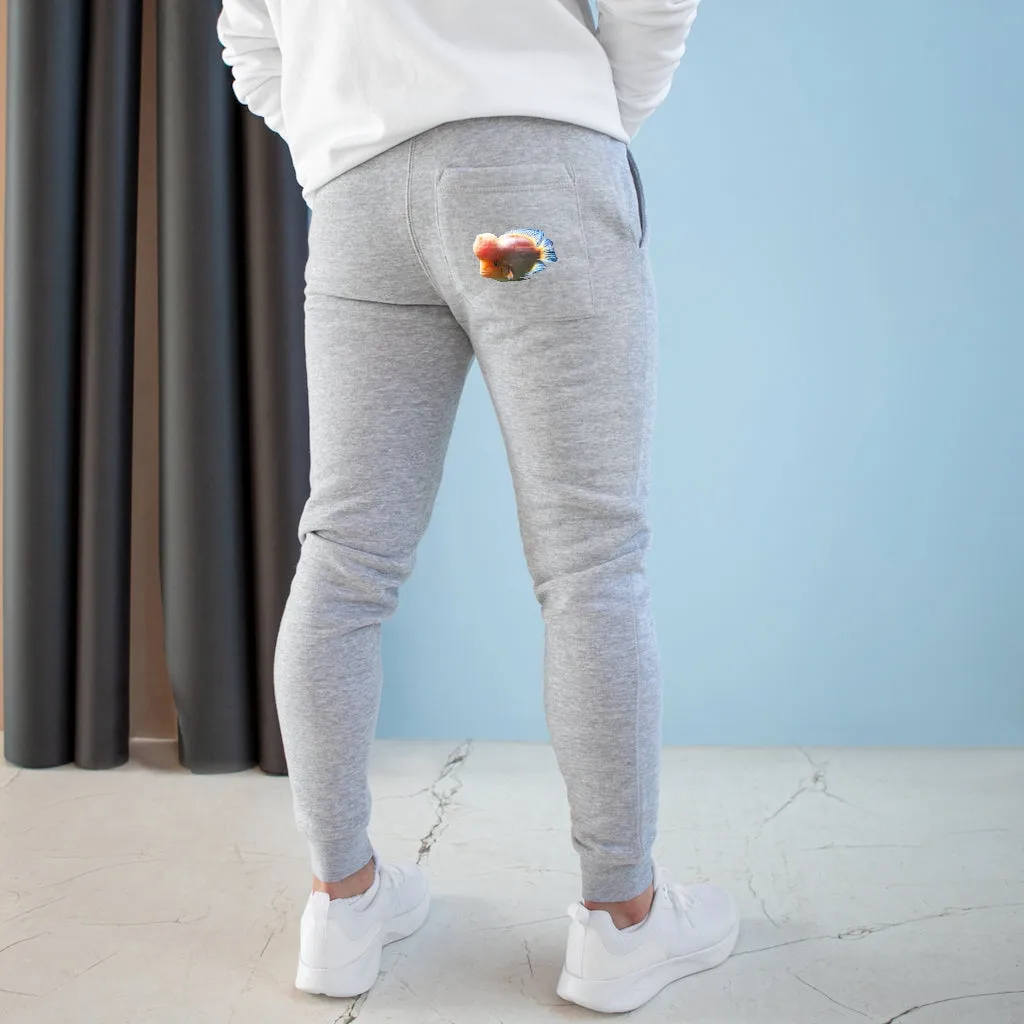 Orange Fish Premium Fleece Joggers