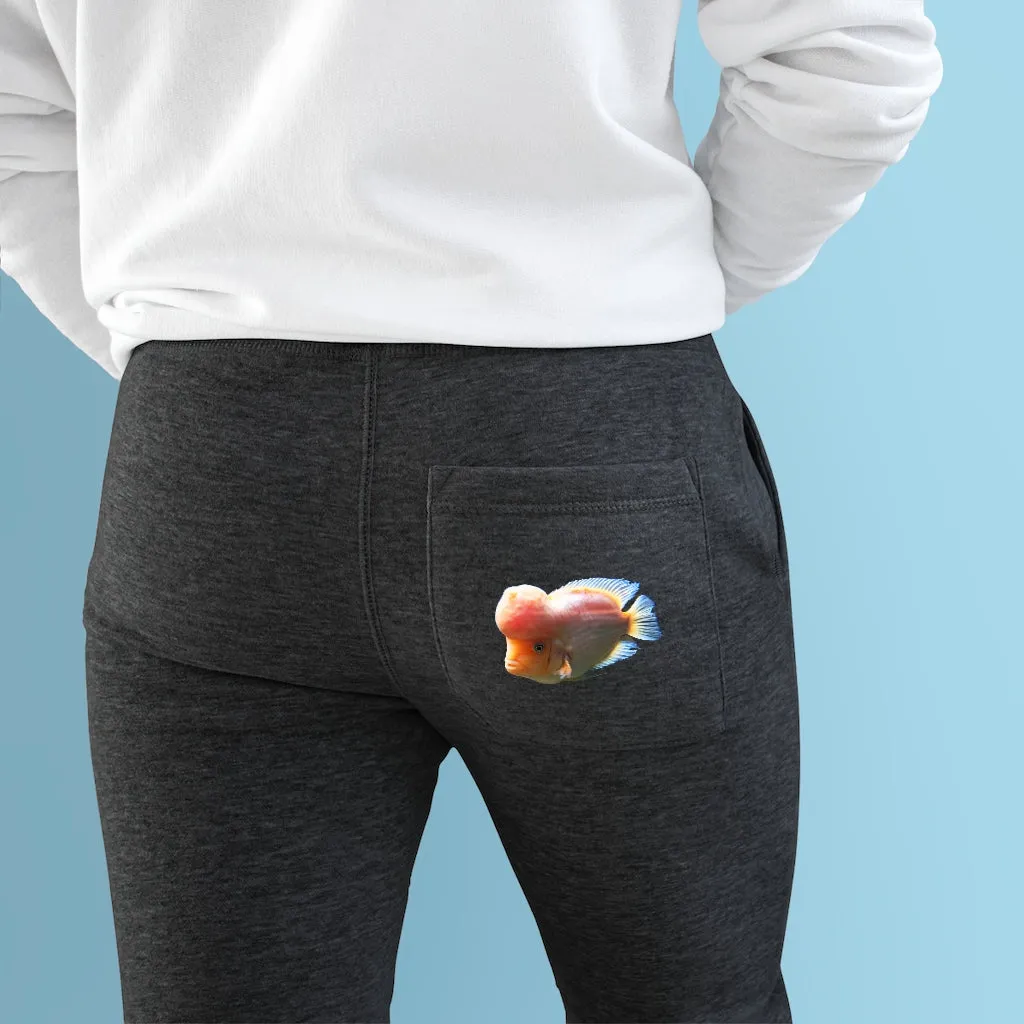 Orange Fish Premium Fleece Joggers