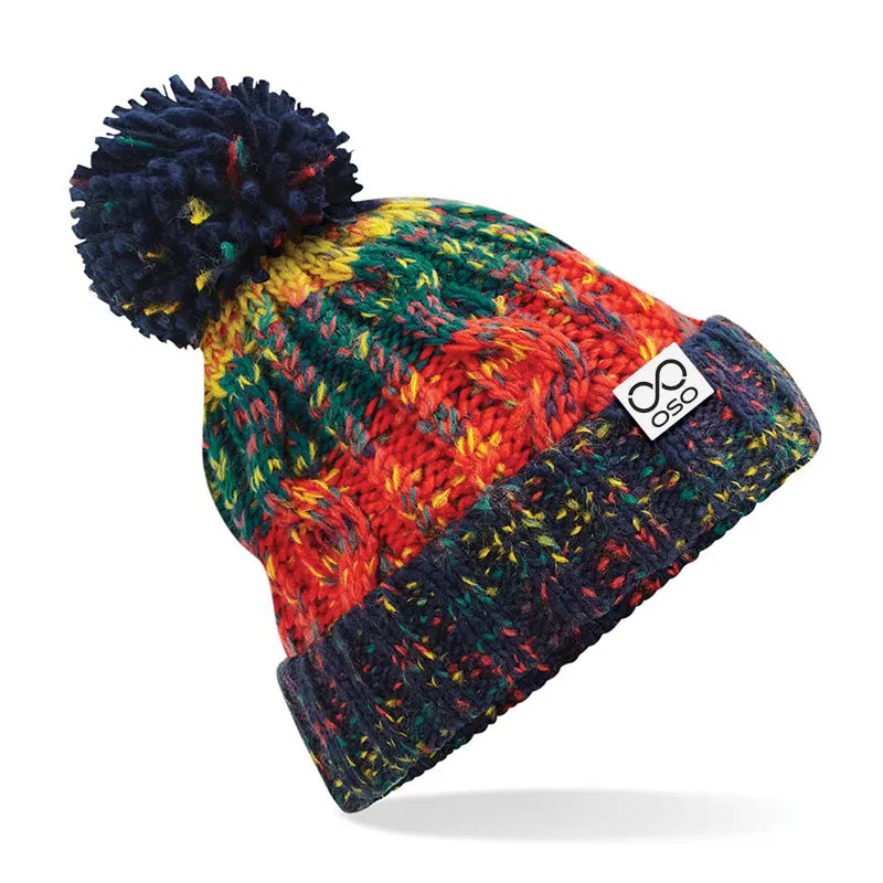 OSO Super Warm Bobble Hat - Crackling Campfire