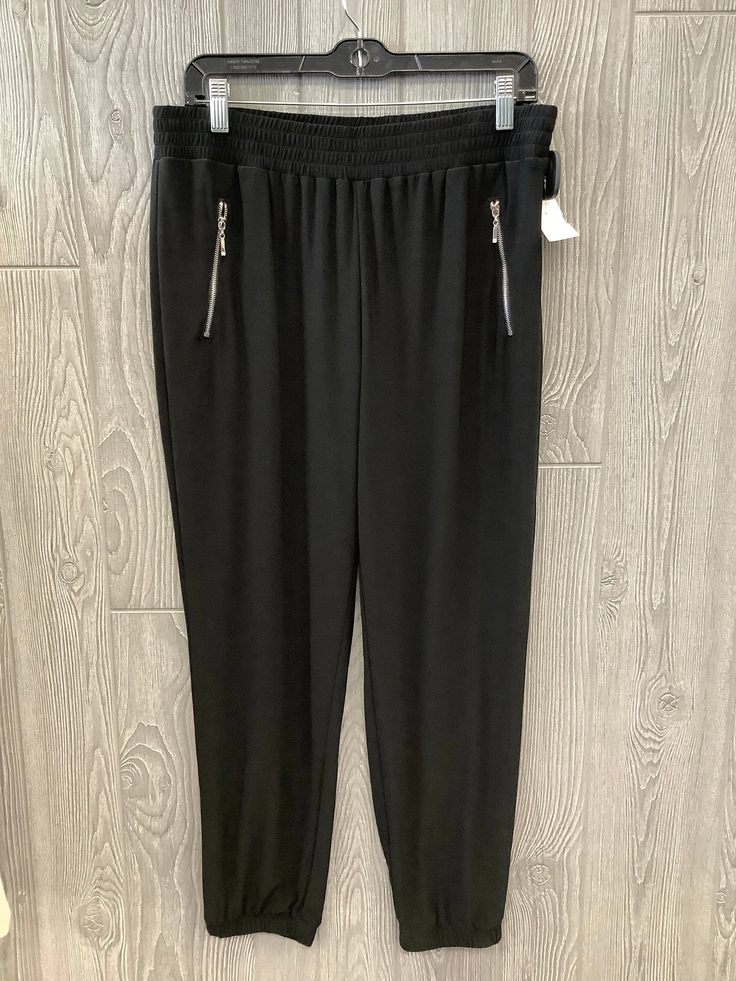 Pants Joggers By Chicos In Black, Size: 8