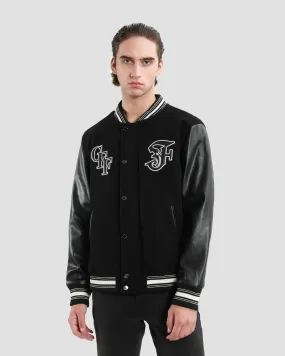 Patched Varsity Jacket