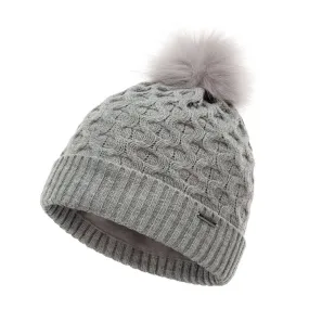 Ping Ladies Classic Knit Golf Hat - Grey