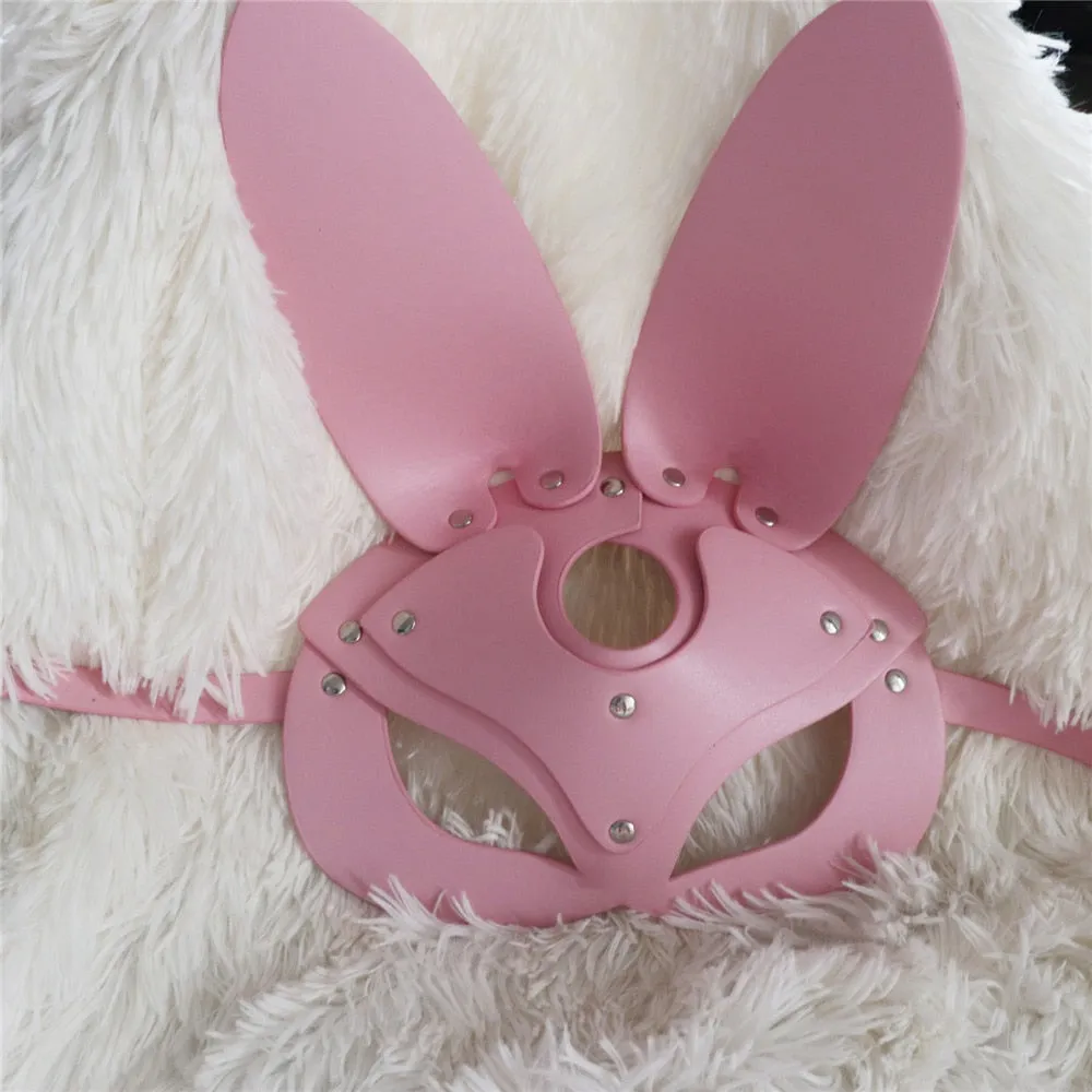 Pink Bunny Mask