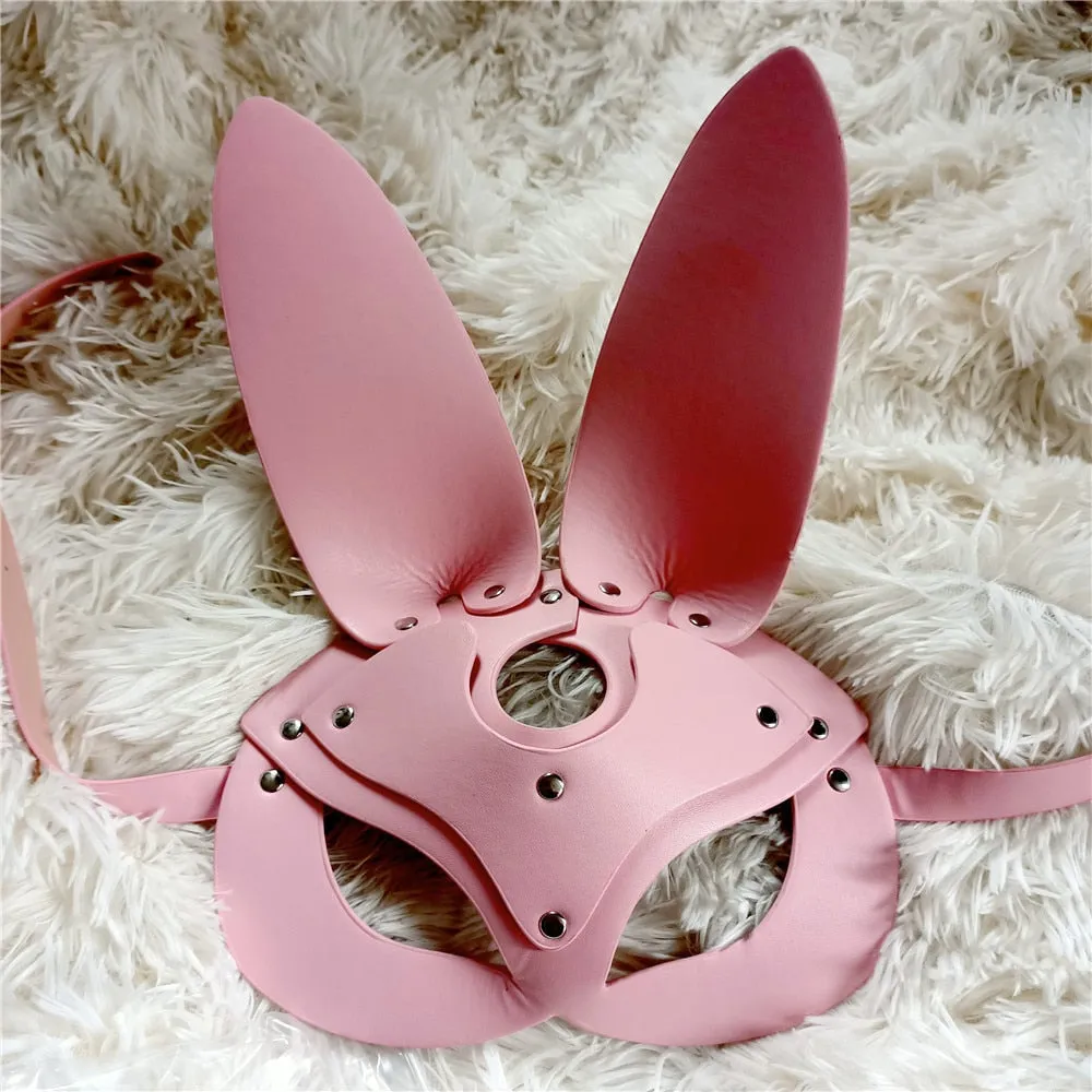 Pink Bunny Mask