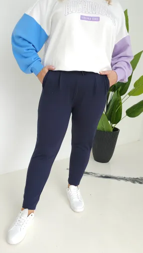 Poptrash Navy Trousers