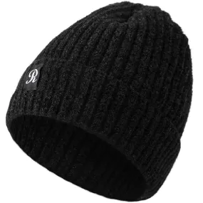 Premillow Knit Beanie Winter Hat | Thermal Thick Polar Fleece Snow Skull Cap