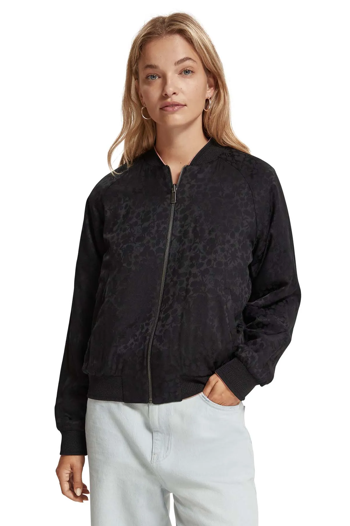 PRINTED REVERSIBLE BOMBER JACKET