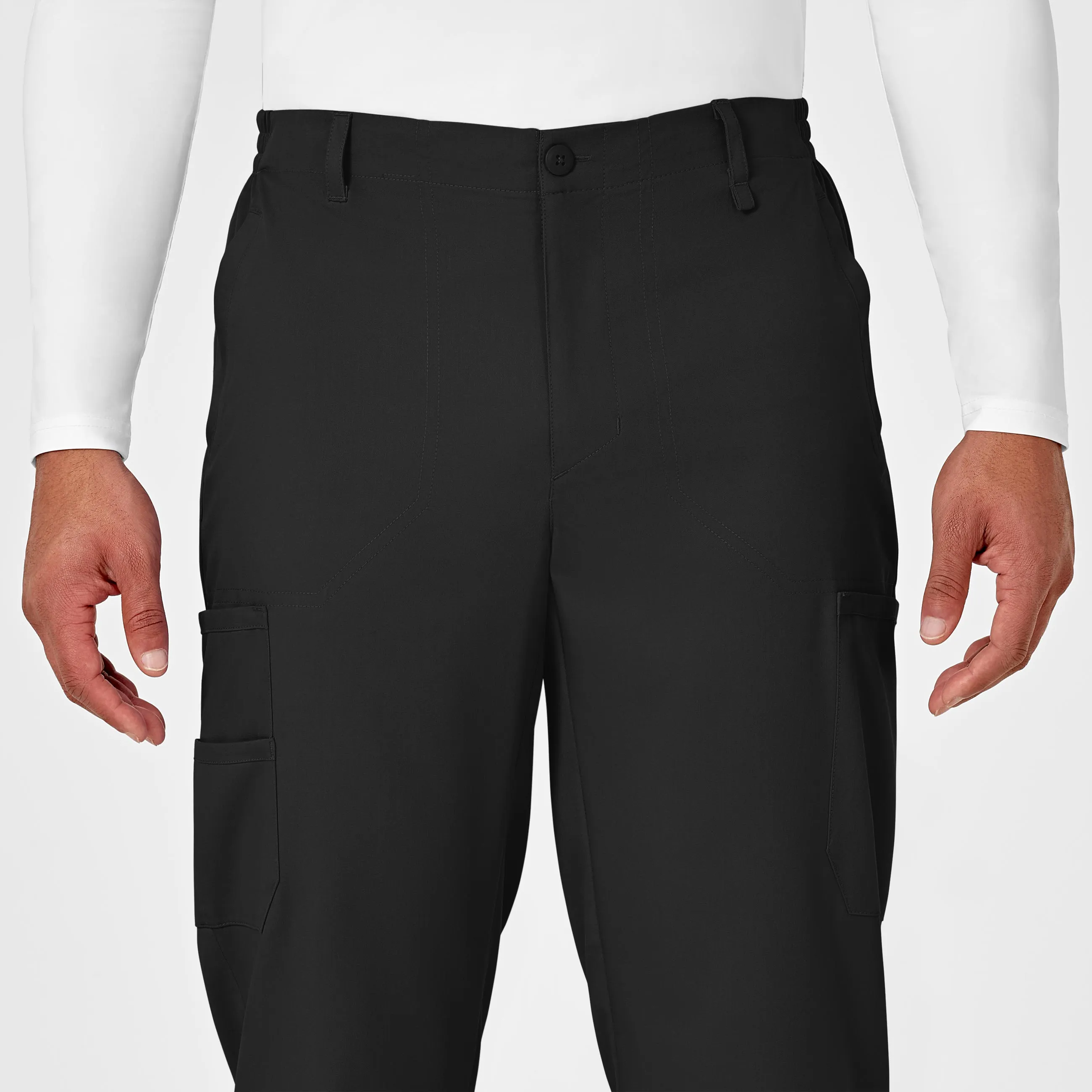 PRO Men's Cargo Scrub Pant - Black