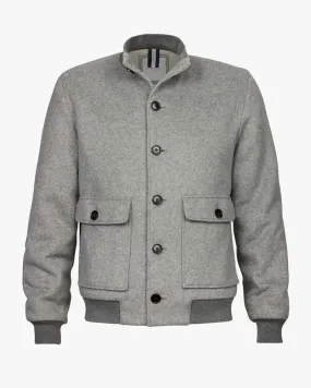 Profuomo Wool Bomber Jacket