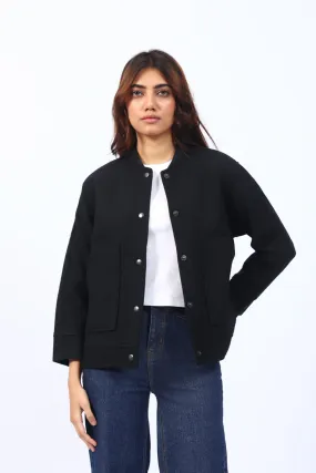 RELAXED FIT BOMBER JACKET