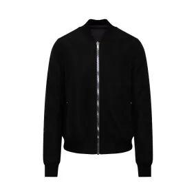 Reversible Bomber Jacket in Black