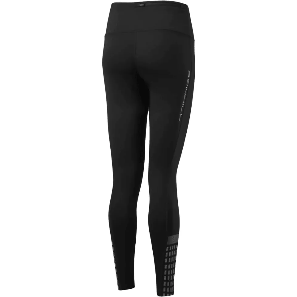 Ronhill Womens Tech Afterhours Tight Black/Charcoal/Reflect