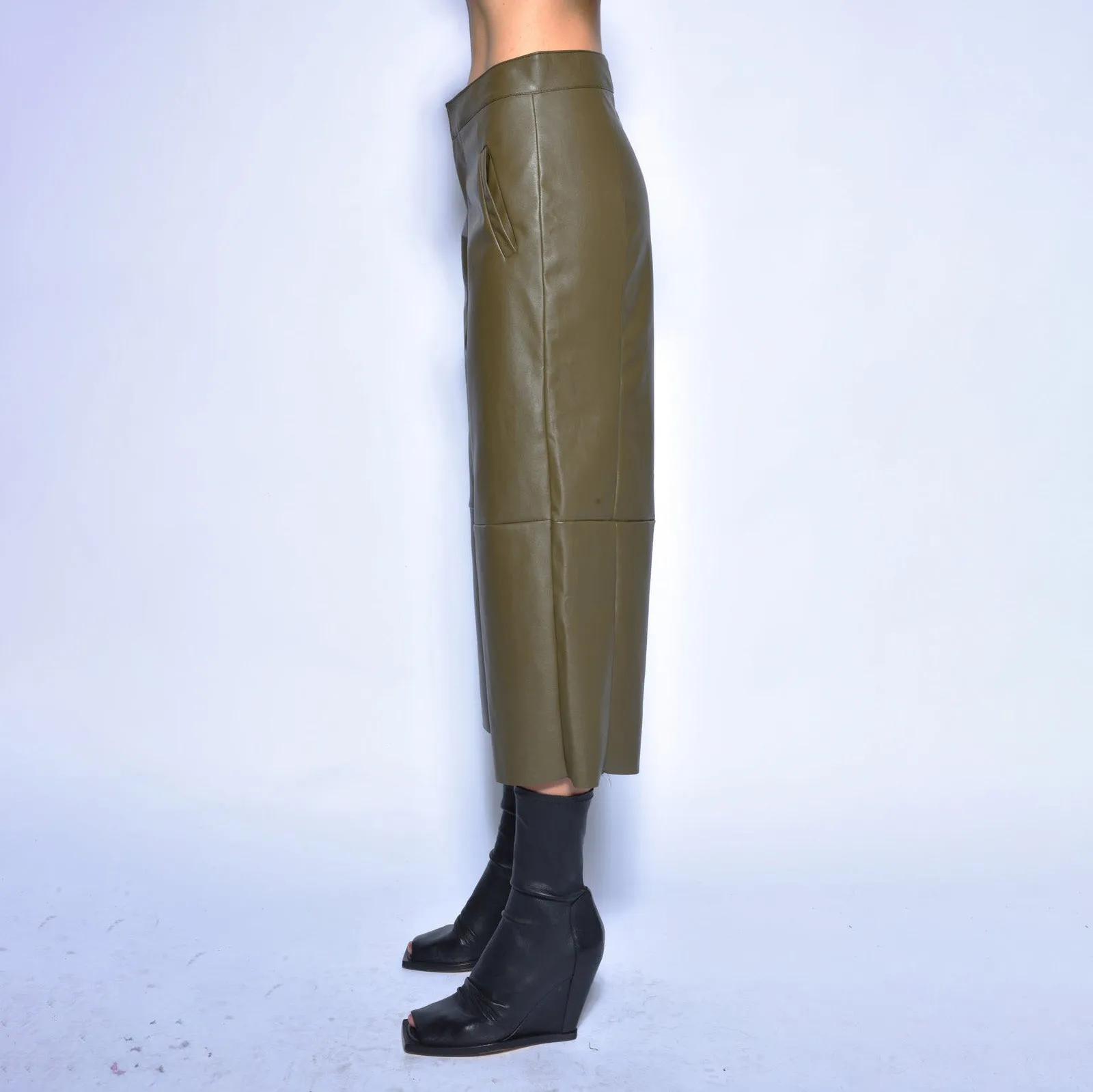 SALE! Vegan Culottes in Black or Olive by Simply Mila