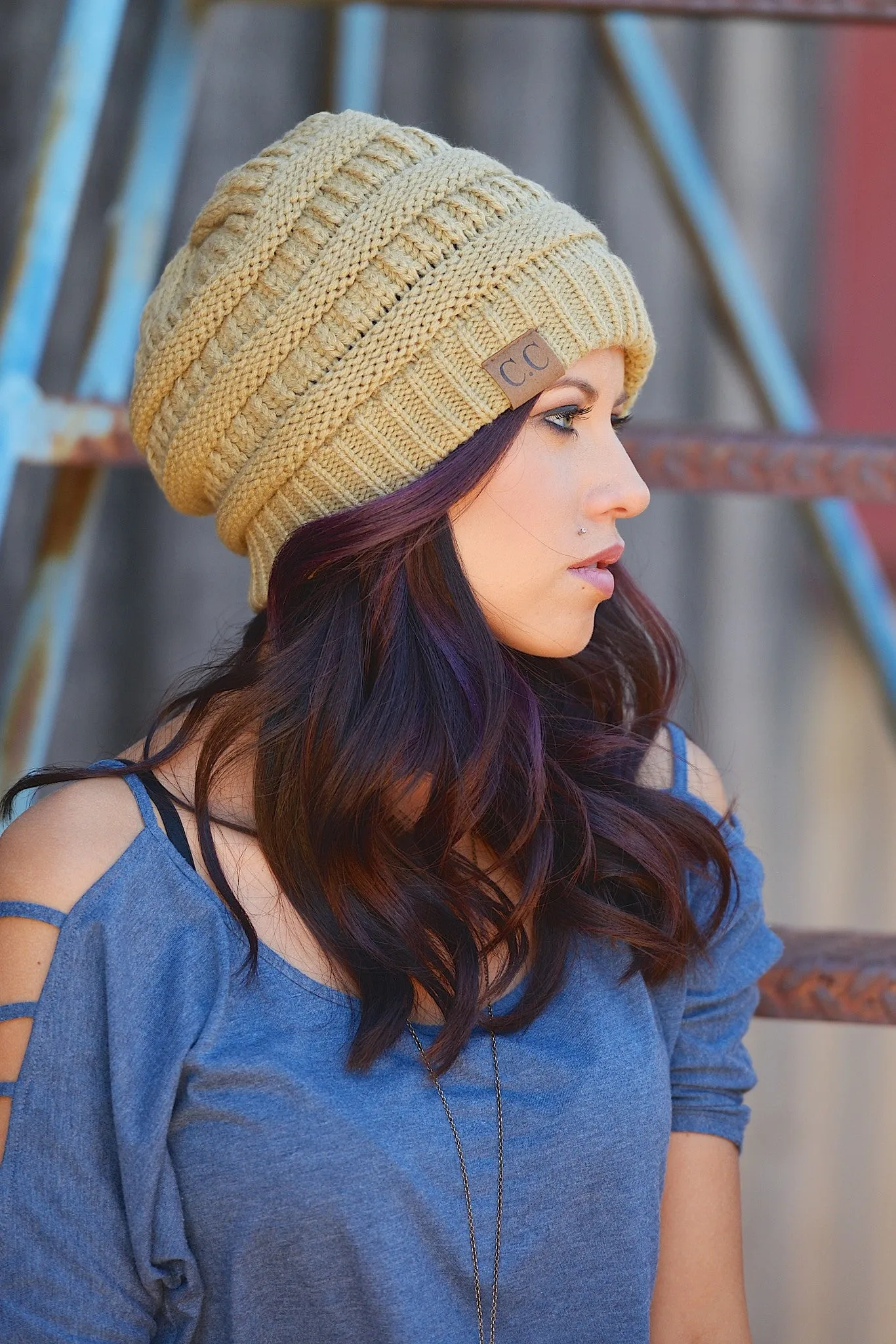 Slouchy Knit Beanies