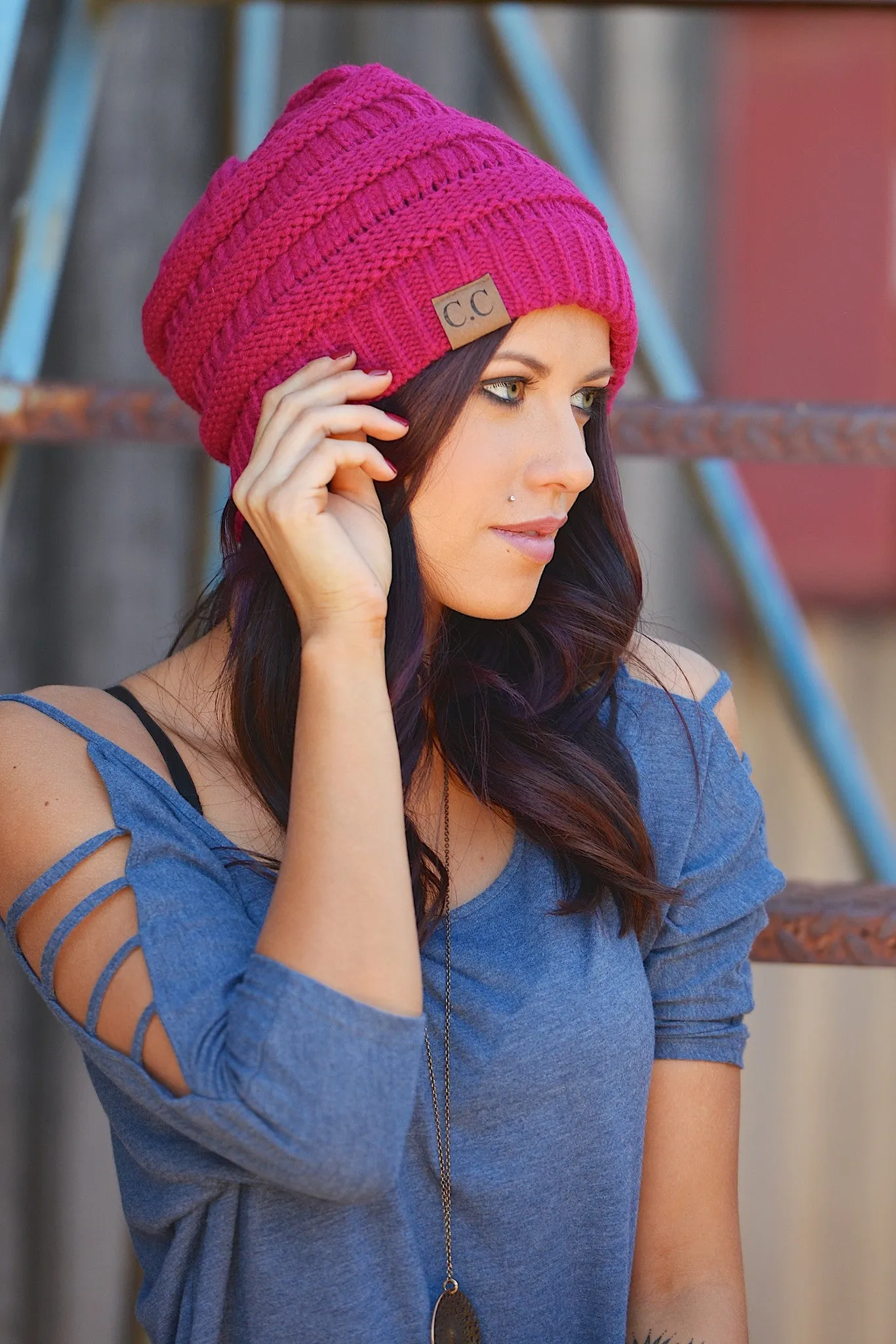 Slouchy Knit Beanies