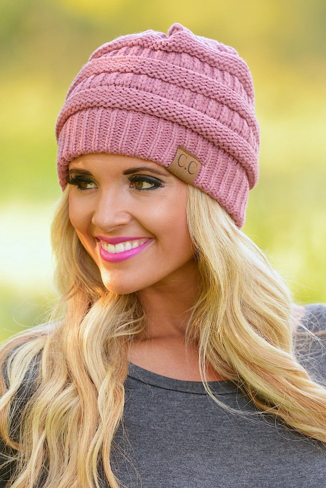 Slouchy Knit Beanies