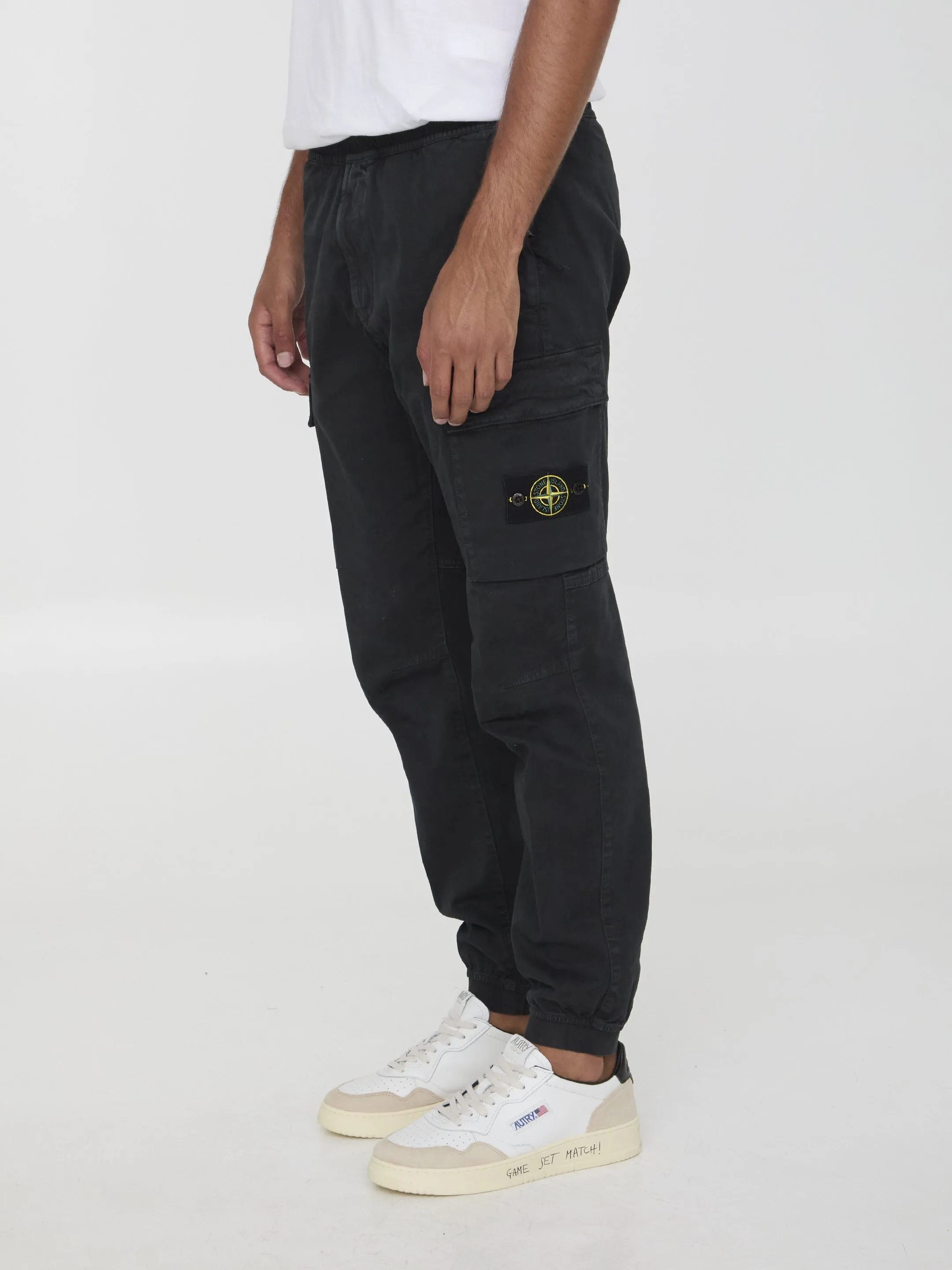 Stone Island Men's Pants In Cotton