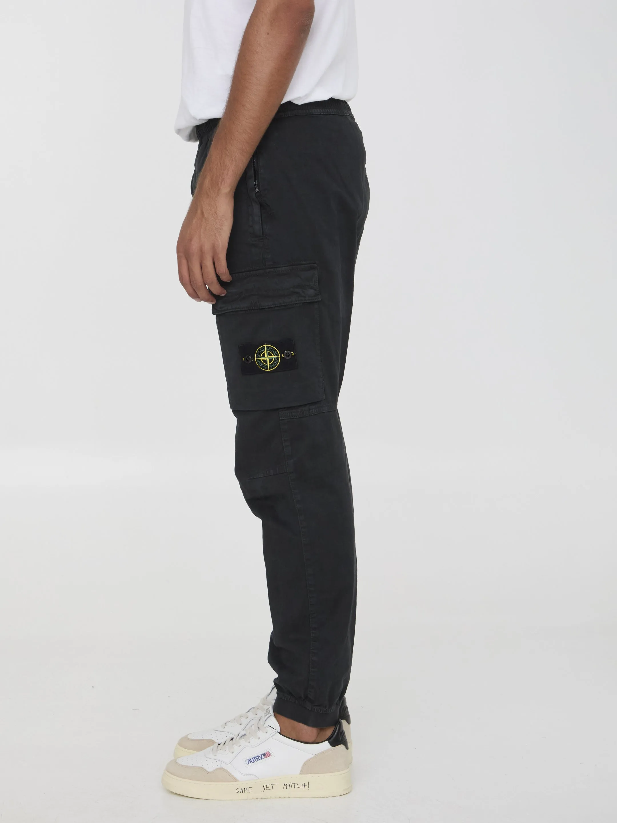 Stone Island Men's Pants In Cotton