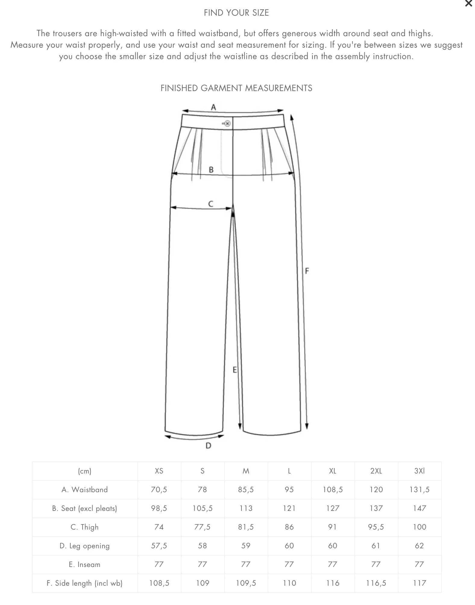 The Assembly Line - High-Waisted Trousers